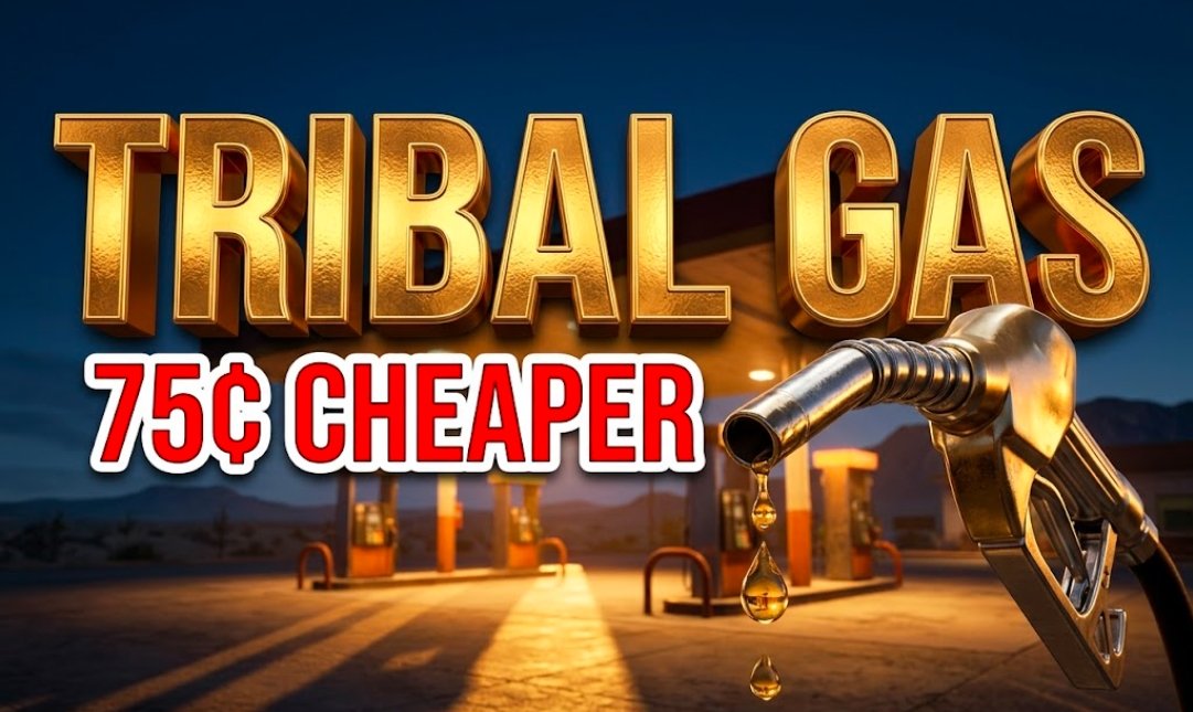 Native American tribal gas station cheaper fuel prices sovereignty