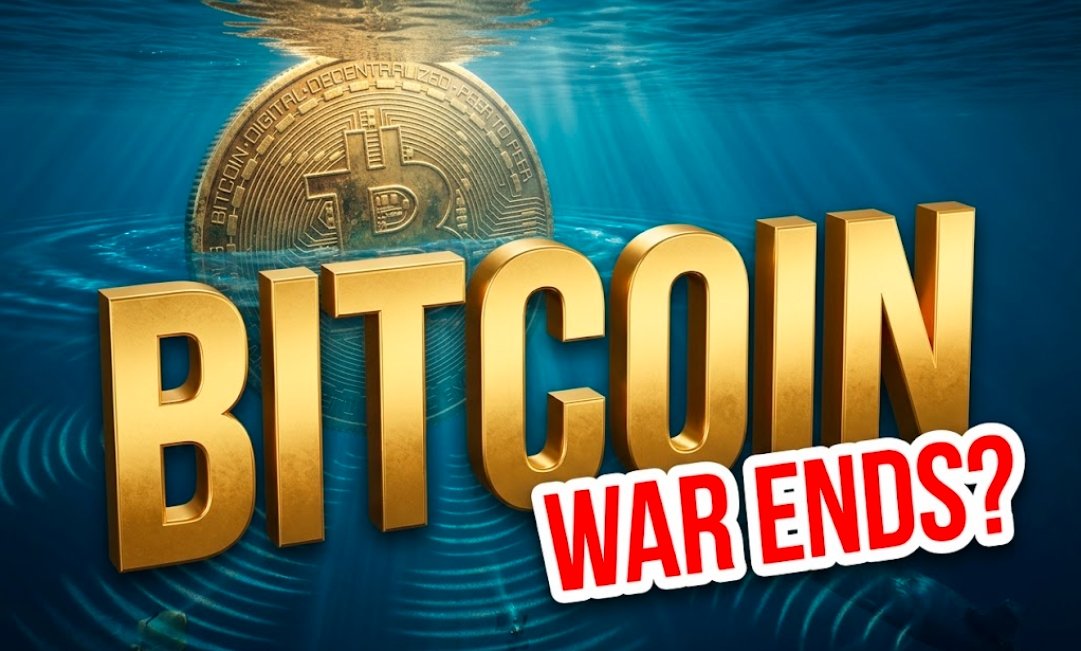 bitcoin price chart showing upward trend during peace talks