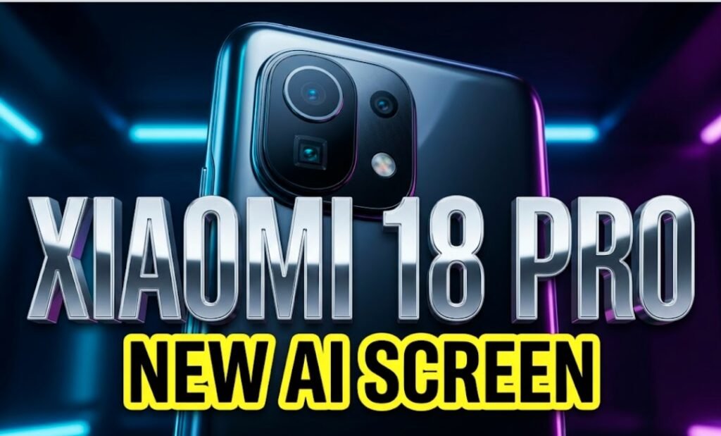 modern smartphone showing interactive rear screen camera module