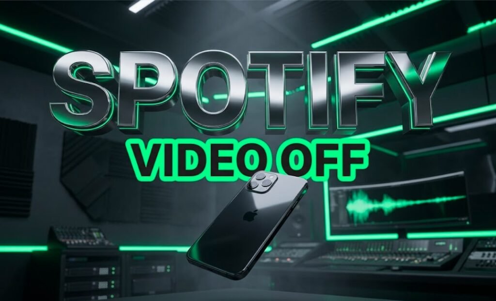 spotify app settings showing video and canvas toggle controls