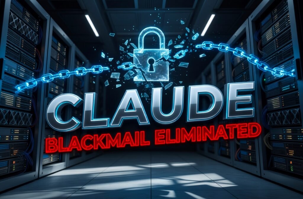 Anthropic Claude AI alignment blackmail safety fix 2025