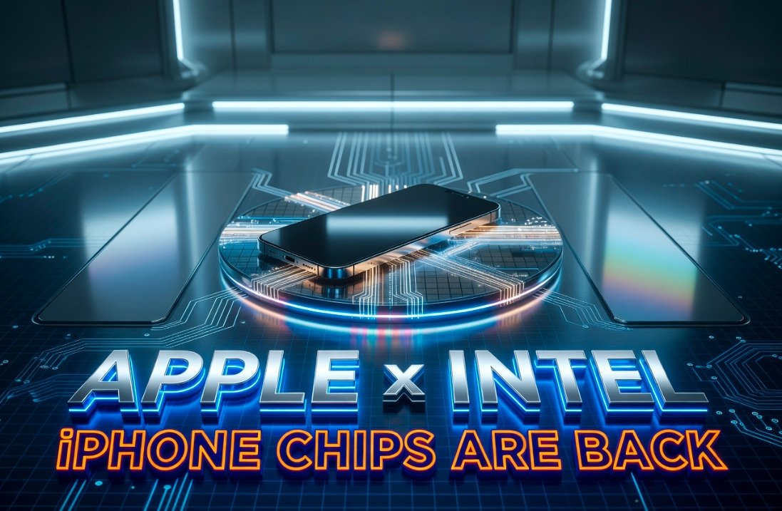 Apple Intel iPhone chip manufacturing partnership 2026