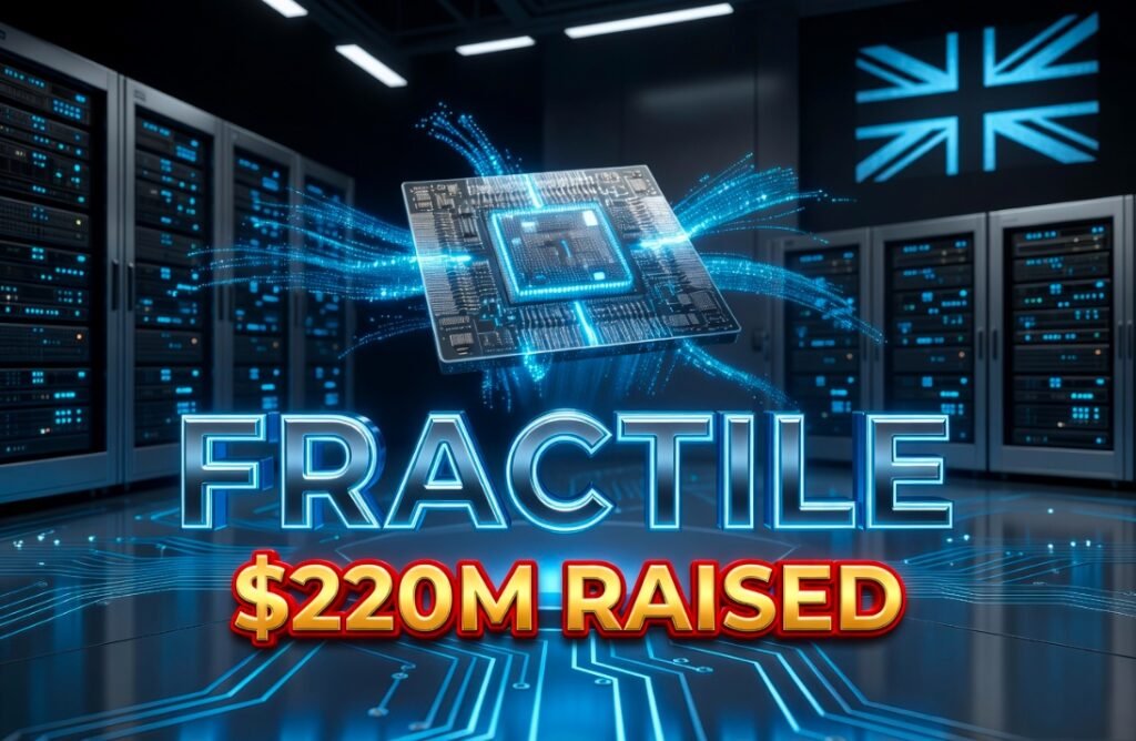 Fractile UK AI inference chip startup funding announcement