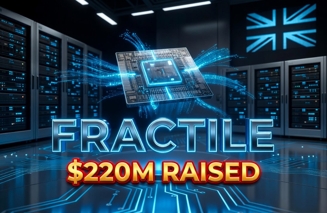 Fractile UK AI inference chip startup funding announcement