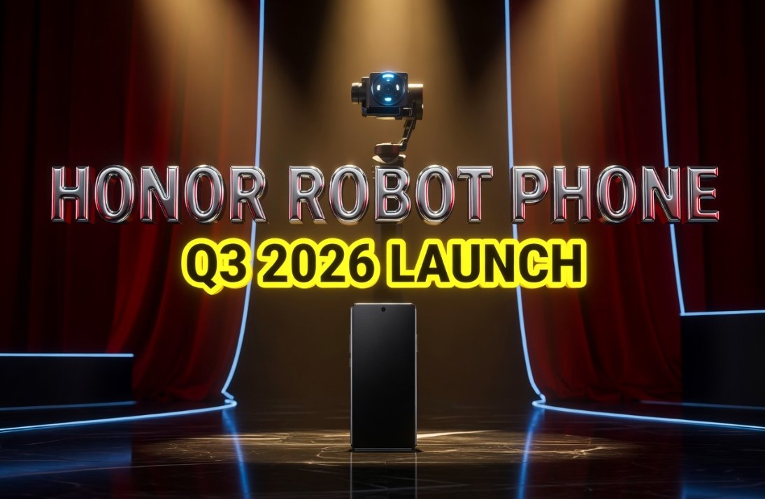 HONOR Robot Phone Cannes launch with ARRI gimbal camera