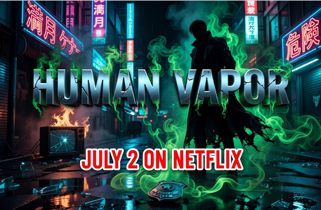 Human Vapor Netflix series teaser poster reveal