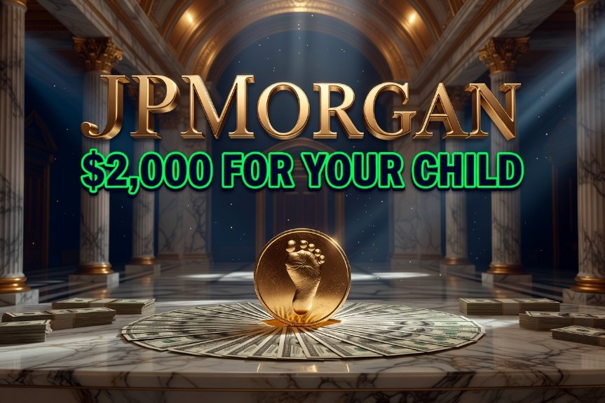 JPMorgan Chase Trump Account $1000 employer match child savings