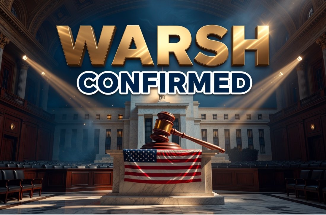 Kevin Warsh Federal Reserve Board confirmation Senate vote 2026