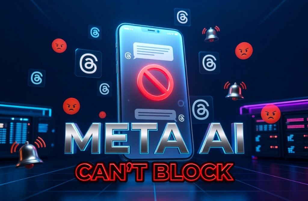 Meta AI public replies feature testing on Threads app
