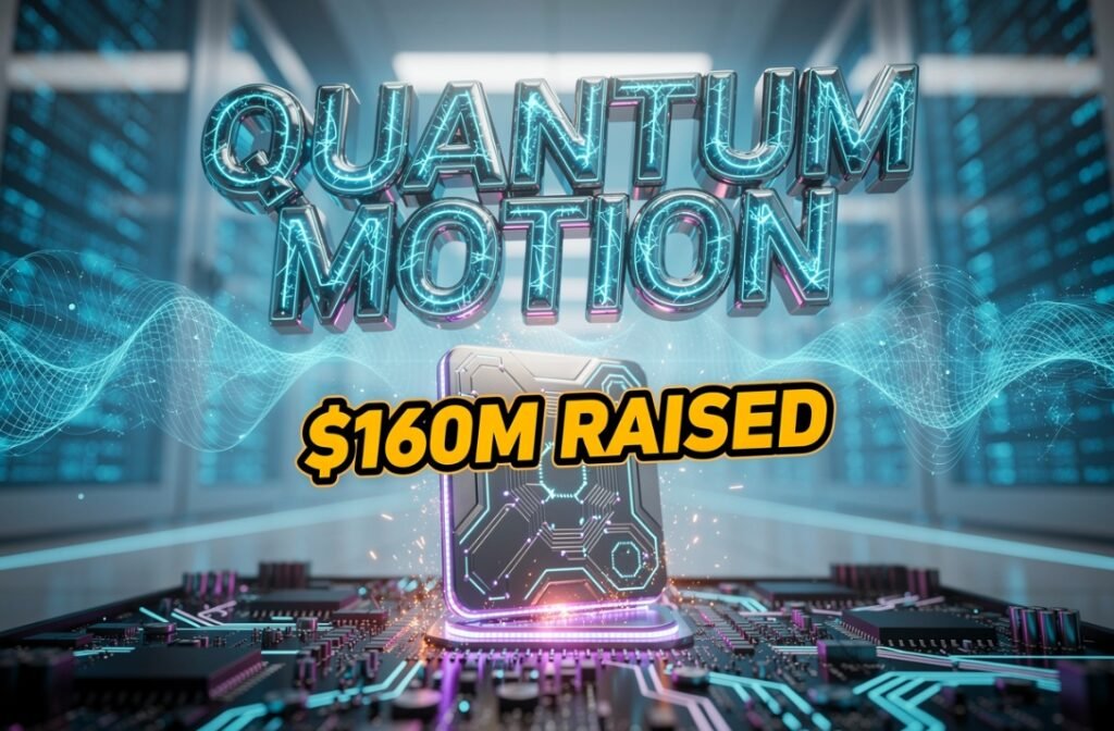 Quantum Motion silicon chip quantum computer funding round