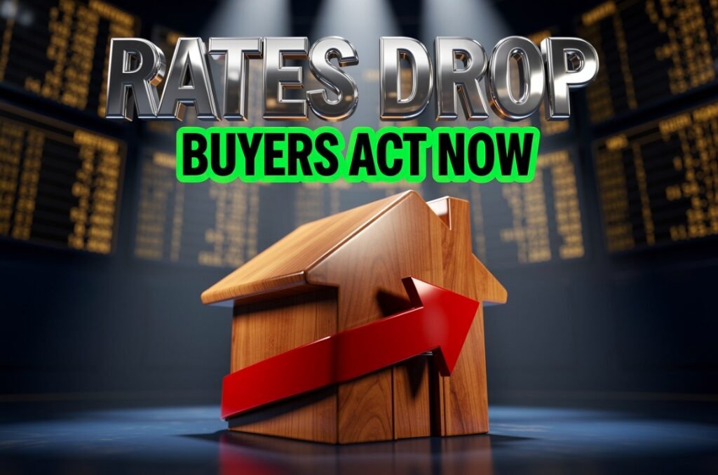 US mortgage rates falling after three week climb 2026