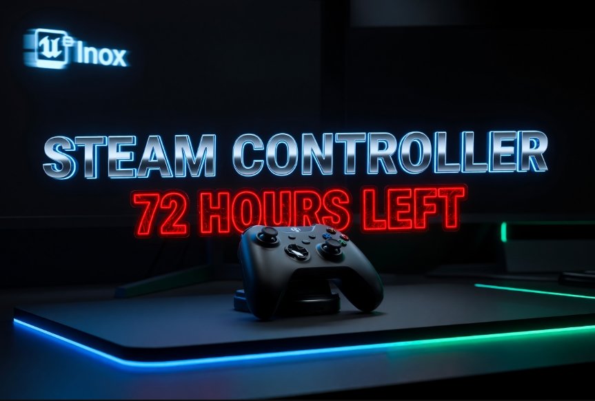 Valve Steam Controller reservation email 72-hour purchase window 2026
