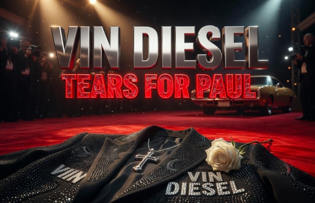Vin Diesel emotional Paul Walker tribute Cannes red carpet