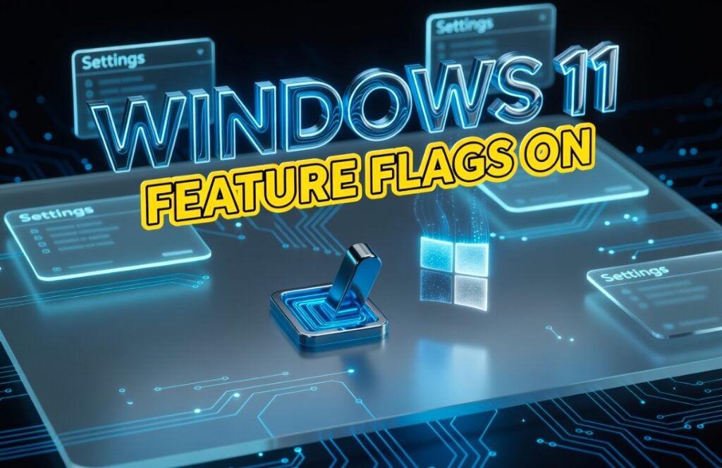 Windows 11 Feature Flags page Insider settings toggle