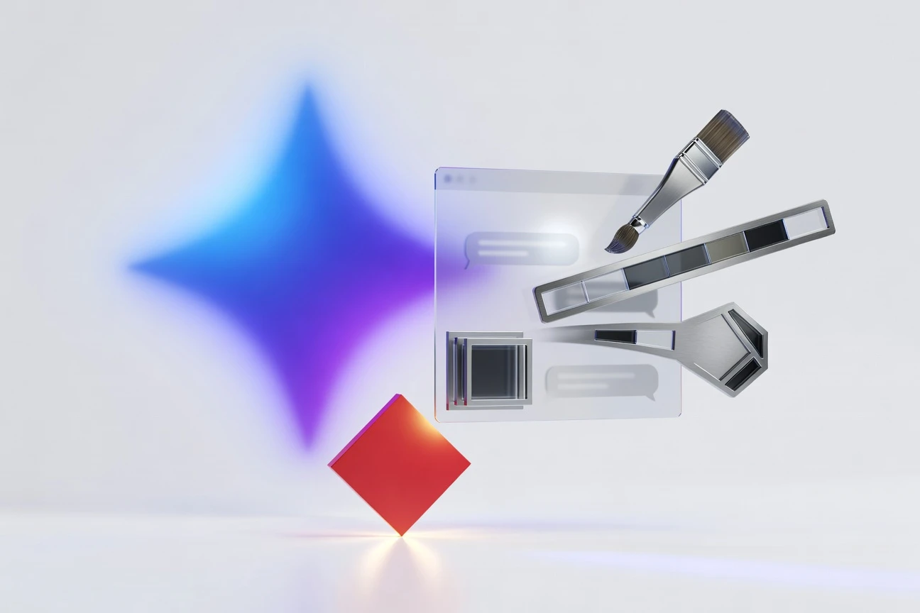 Adobe creativity connector inside Google Gemini chat announced at I/O 2026.
