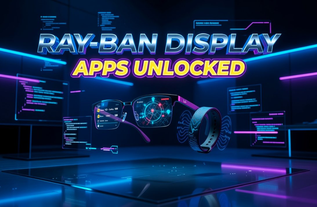 meta ray-ban display smart glasses third party apps
