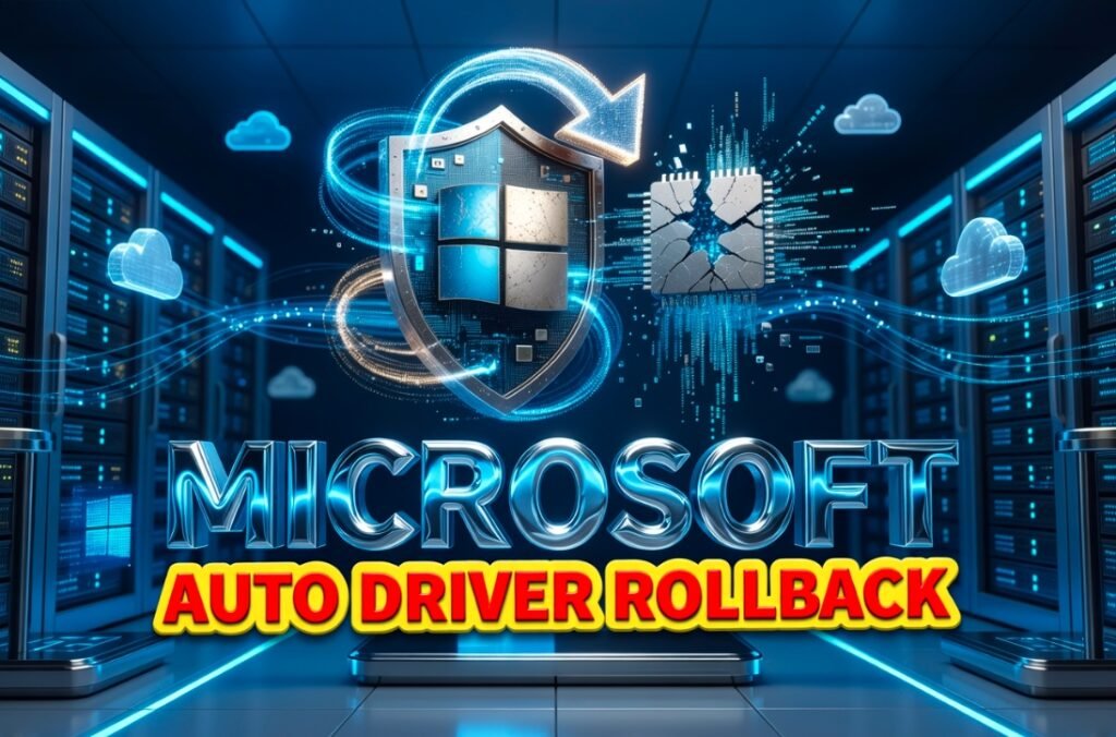 microsoft cloud driver recovery windows update rollback feature