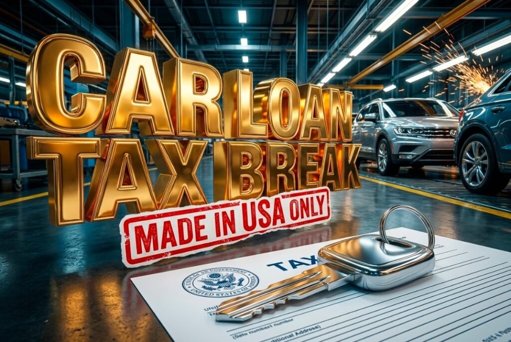 new car loan interest deduction American made vehicle buyers 2025