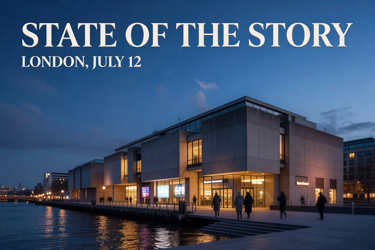 Storytelling360 State of the Story Conference London debut at BFI Southbank July 12.