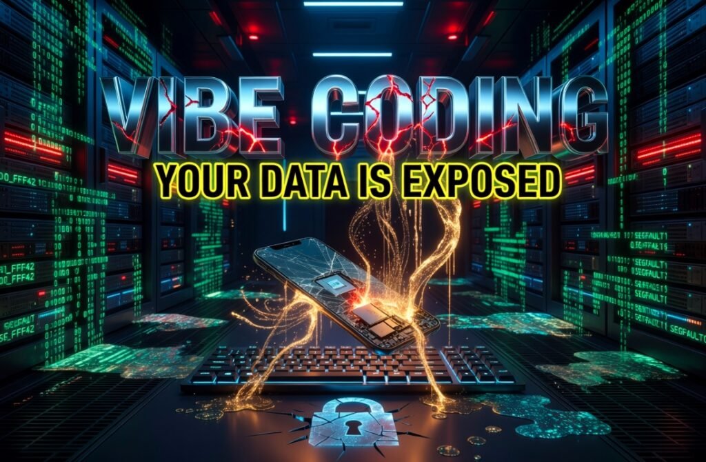 vibe coding AI apps exposing sensitive corporate data security risk