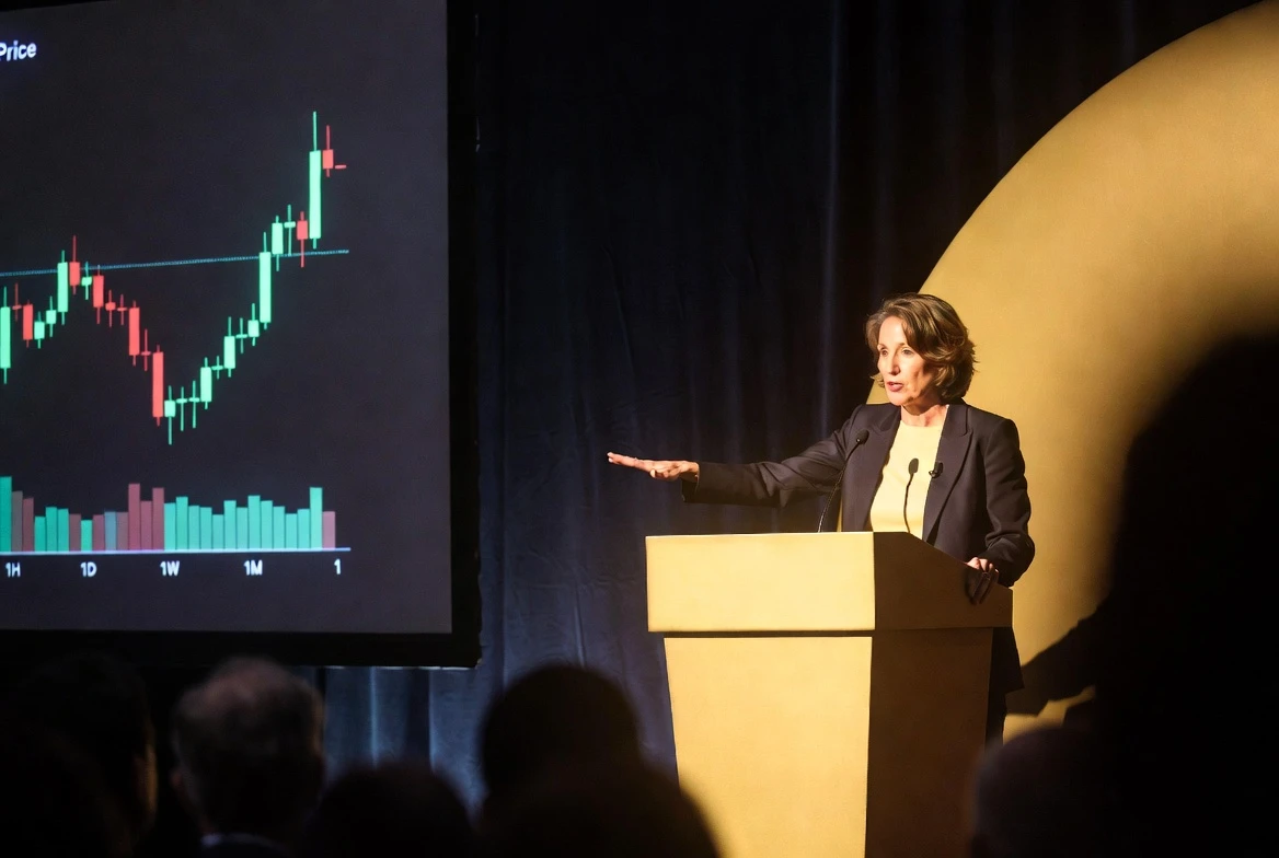 Cathie Wood Bitcoin capital outflows next rally