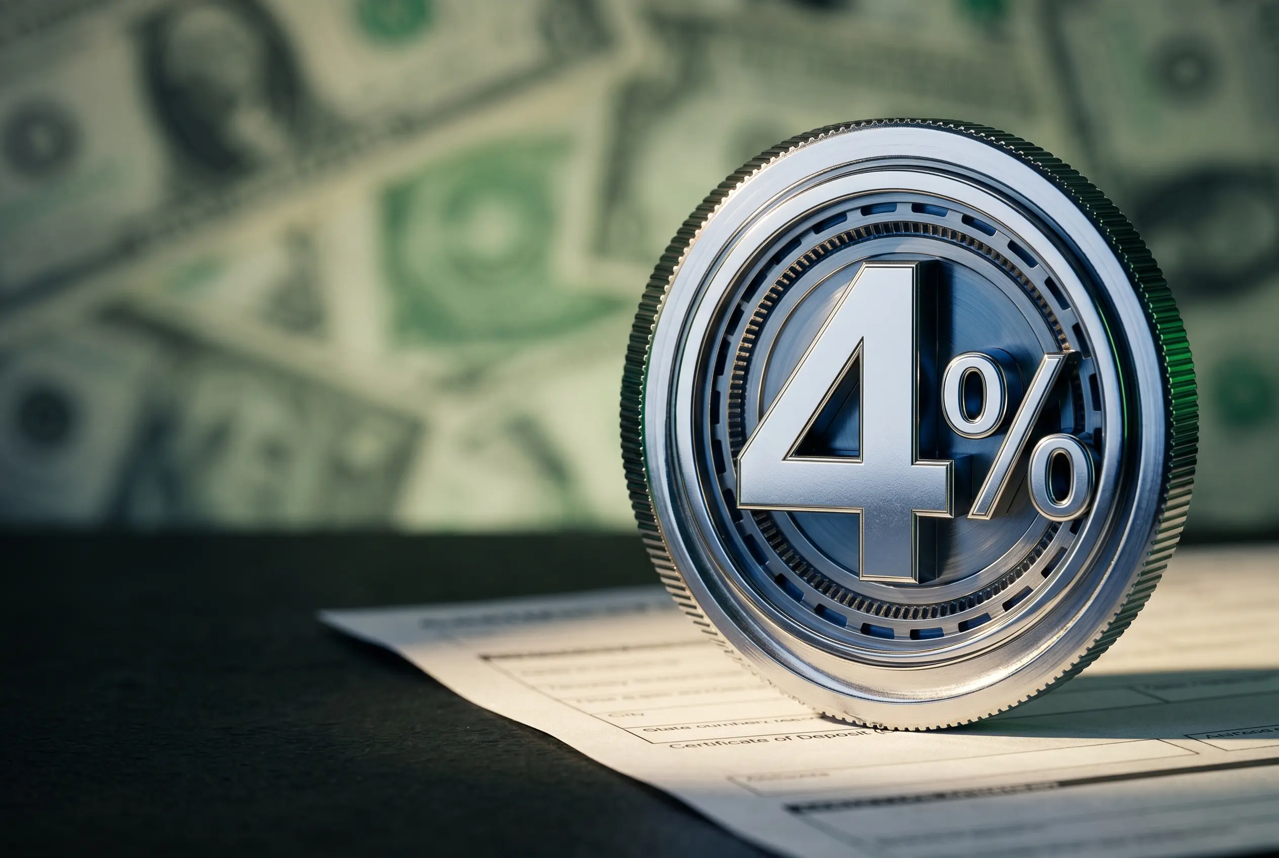 CD rates above 4 percent nationwide