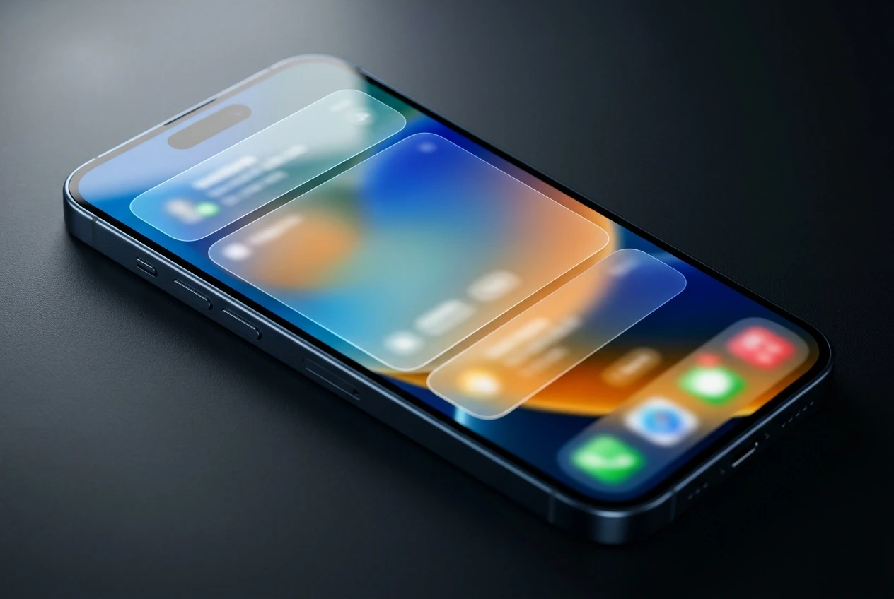 ColorOS 17 Liquid Glass design leak as OPPO follows Apple's iOS look.