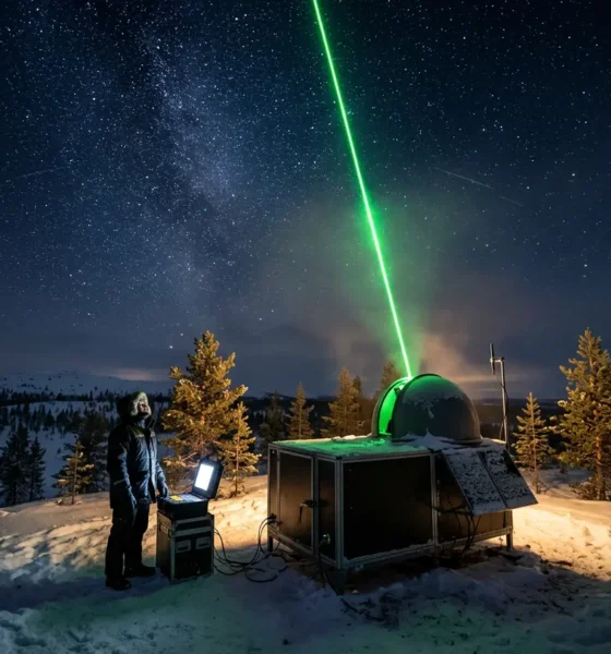 Finnish space debris laser tracking station concept