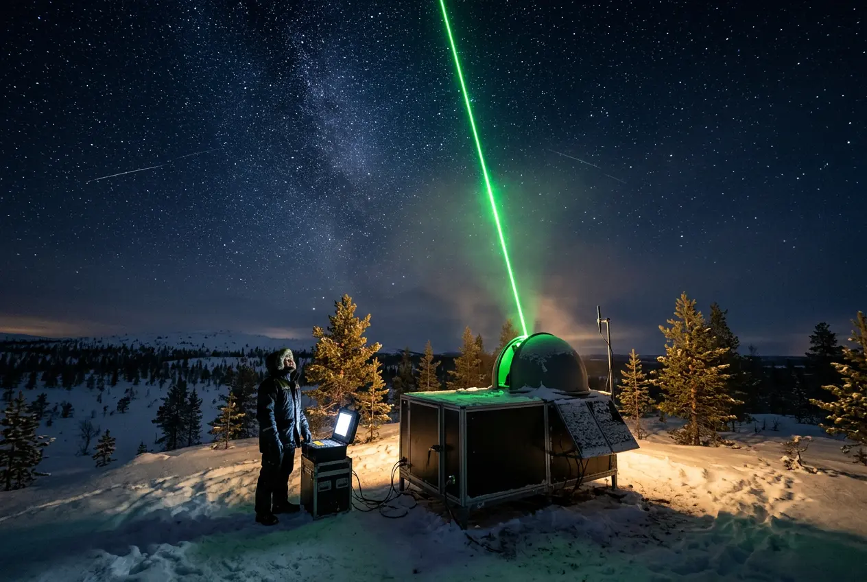 Finnish space debris laser tracking station concept