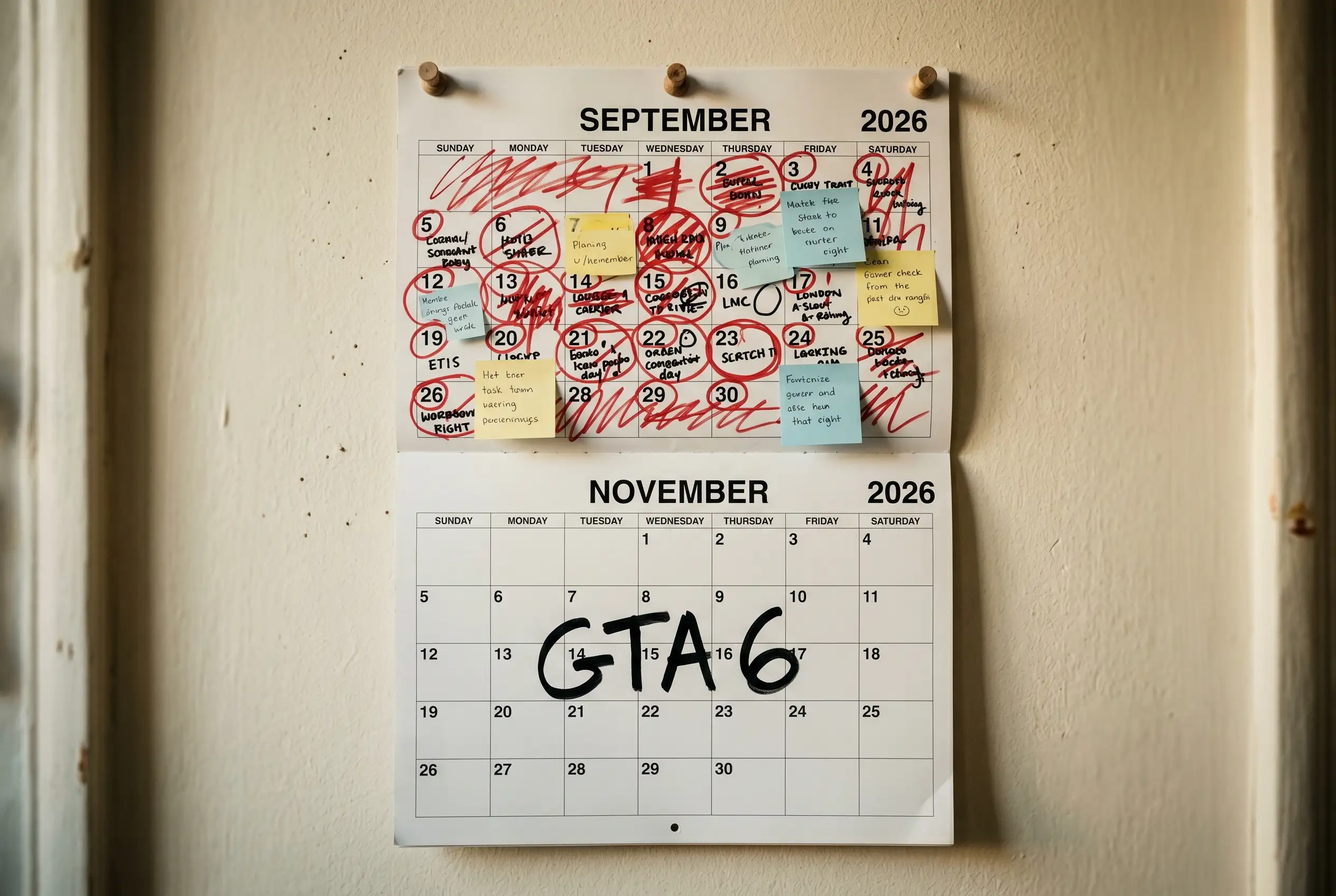 GTA 6 release calendar 2026 game launch schedule