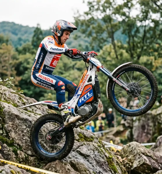 Honda RTL Electric at the 2026 TrialGP Japan debut