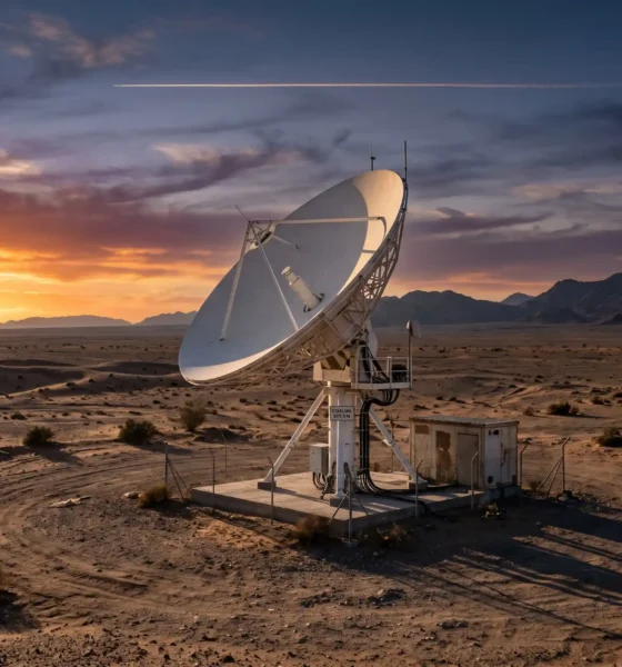 Iran Starlink ground station under military threat
