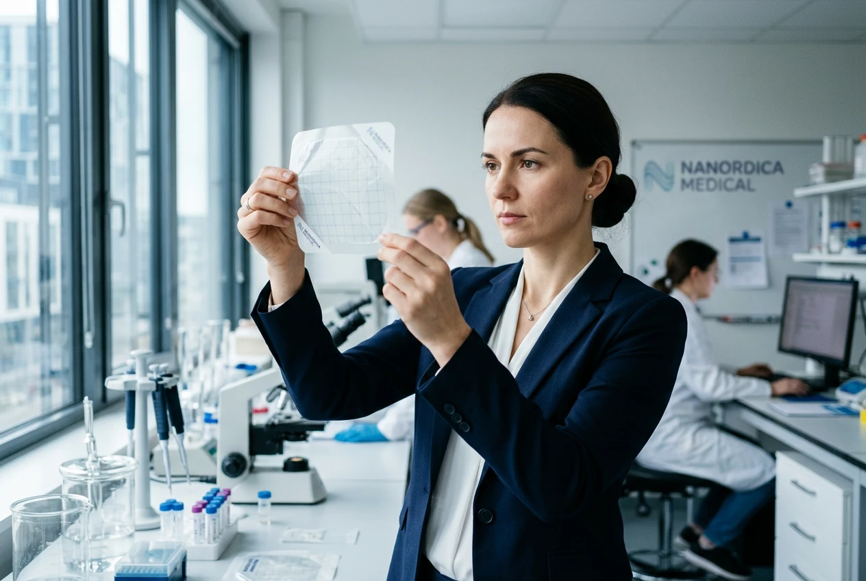 Nanordica Medical Premotiv antibiotic-free wound dressing