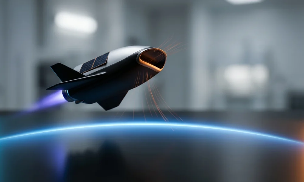 NewOrbit VLEO Series A satellite factory bet