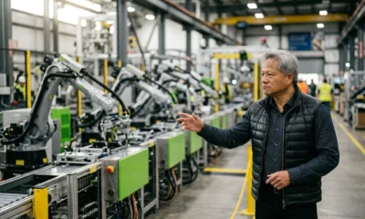 NVIDIA AI supercomputer manufacturing in the United States