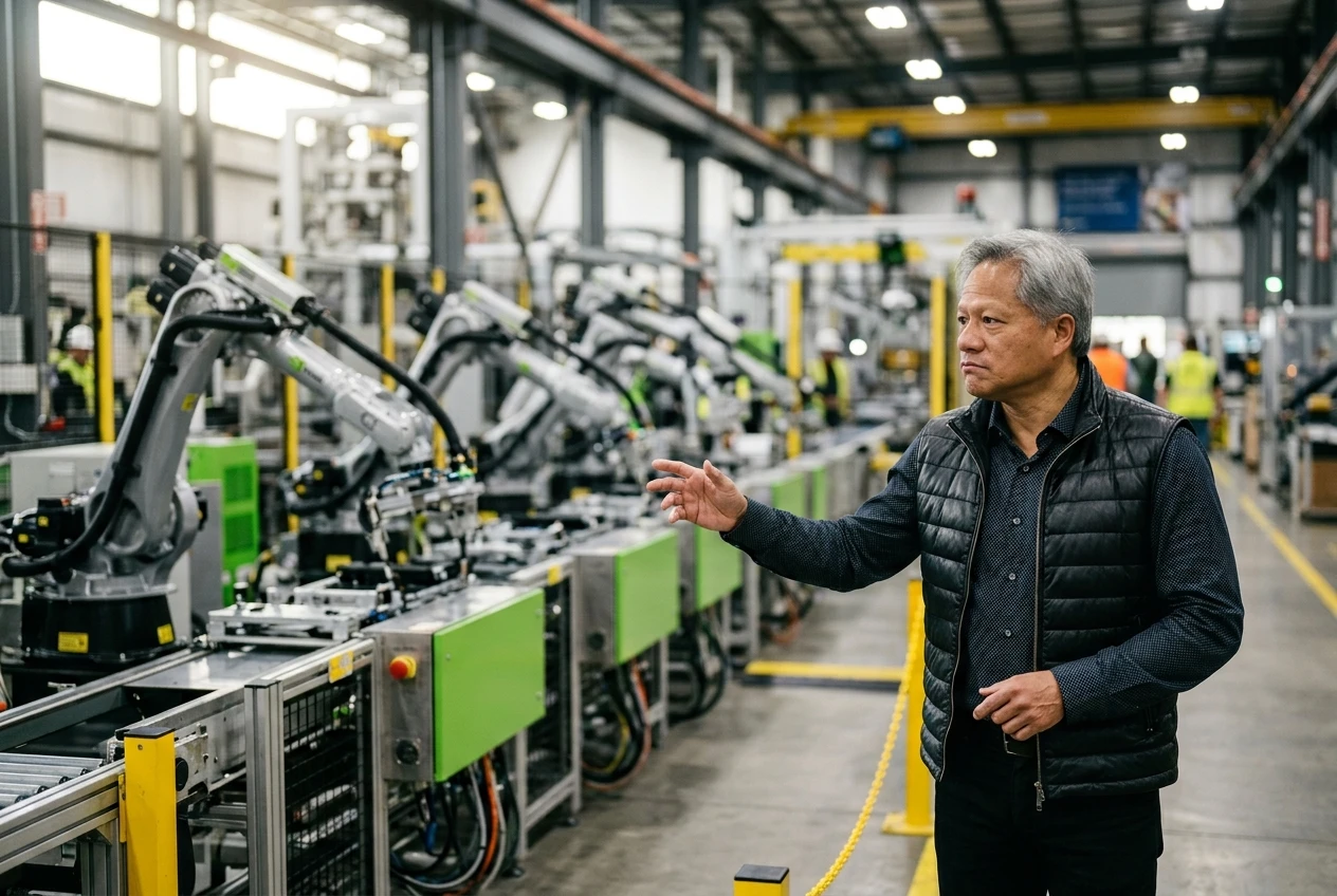 NVIDIA AI supercomputer manufacturing in the United States
