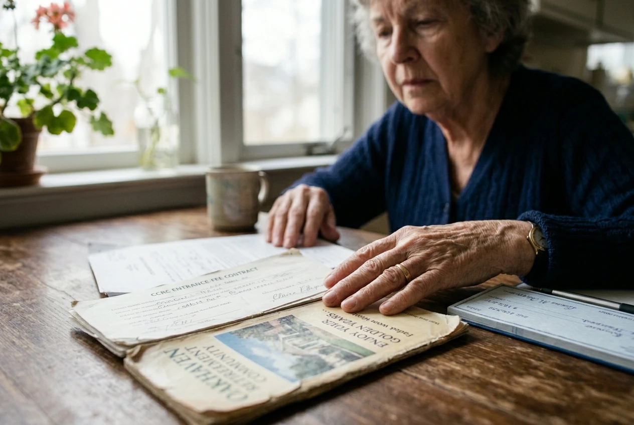 retirement community entrance fee bankruptcy risk