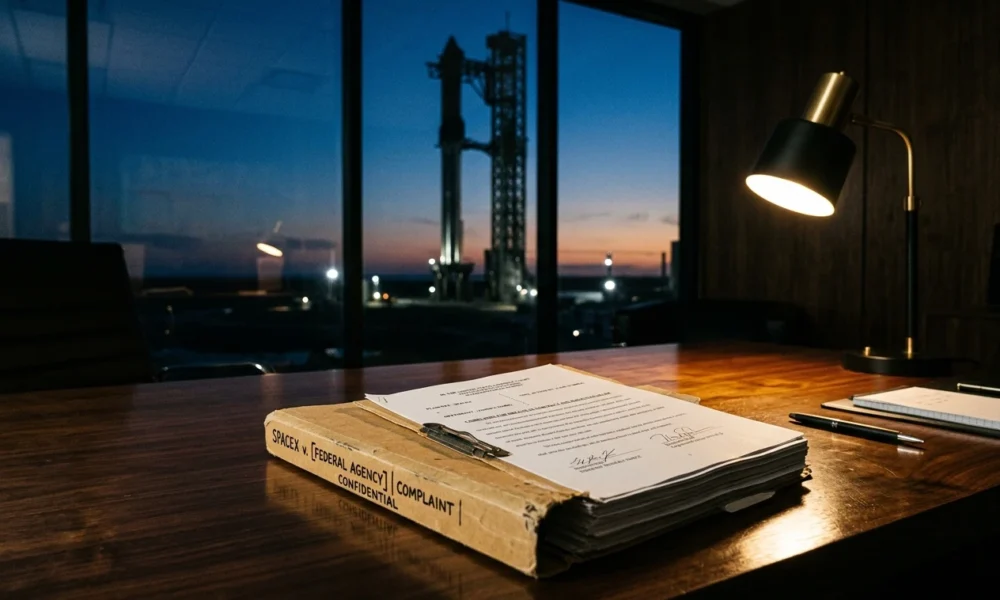 xAI whistleblower lawsuit SpaceX IPO Grok safety filing