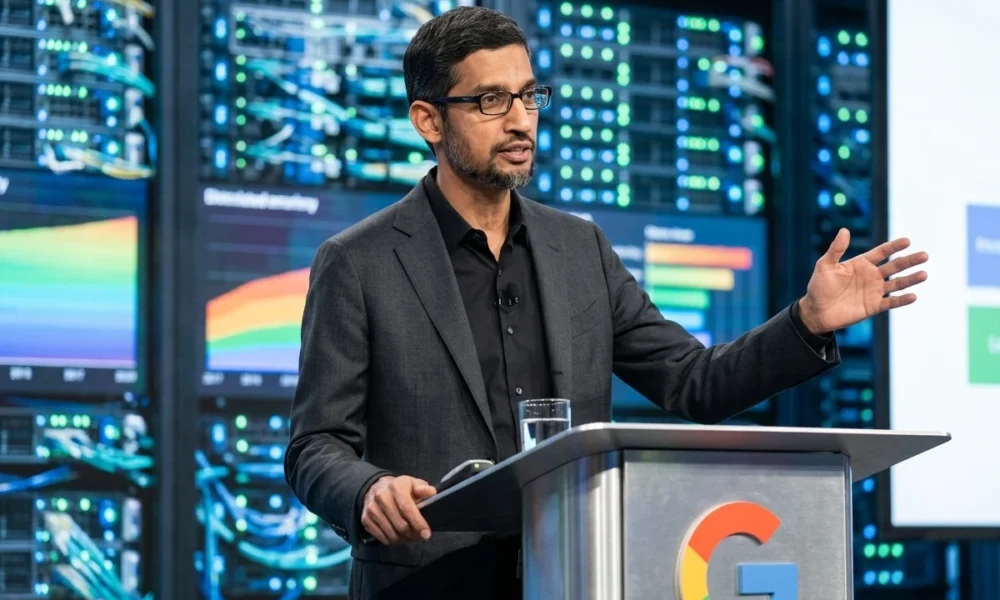 Alphabet Google AI data center capex free cash flow 2026