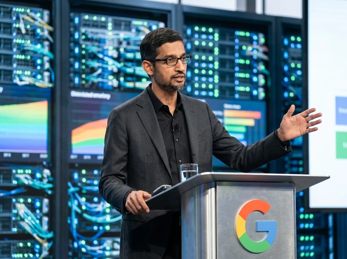 Alphabet Google AI data center capex free cash flow 2026