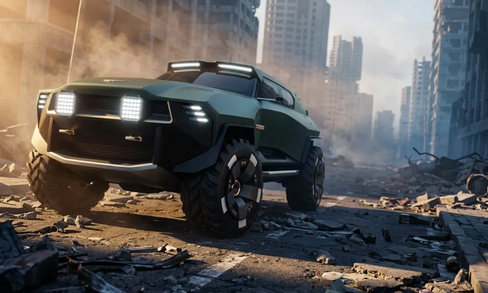 Aston Martin Dreadnought digital SUV reveal Call of Duty Modern Warfare 4