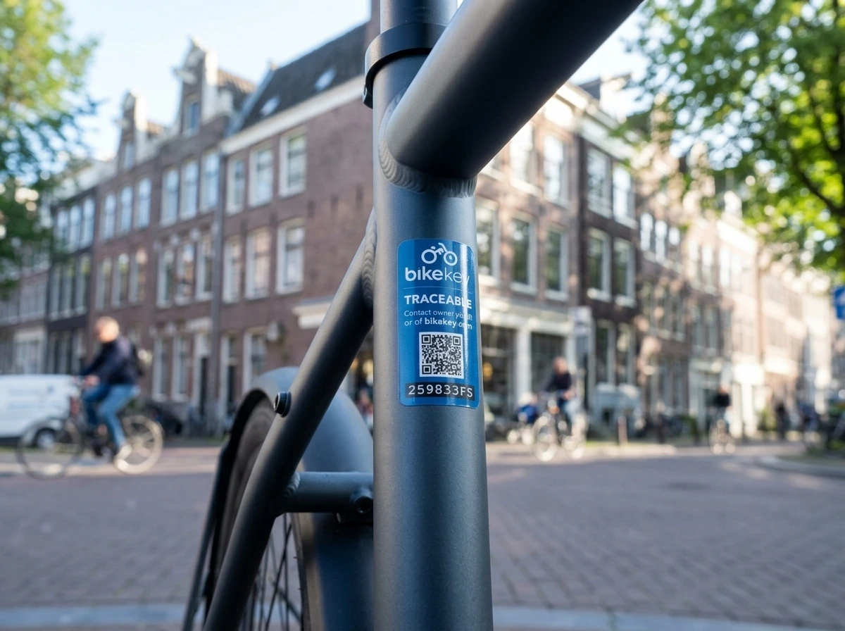 Bikekey digital bike ID QR plate TÖNNJES investment expansion