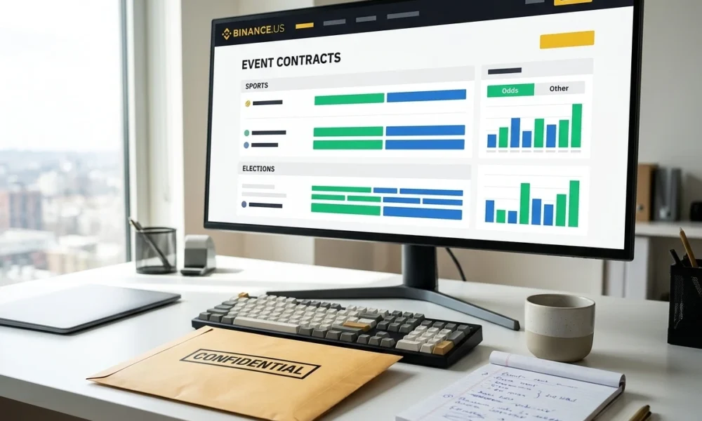 Binance US CFTC DCM prediction markets application plan