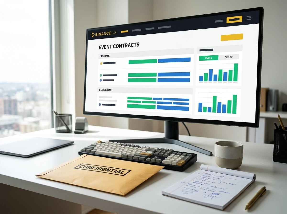 Binance US CFTC DCM prediction markets application plan