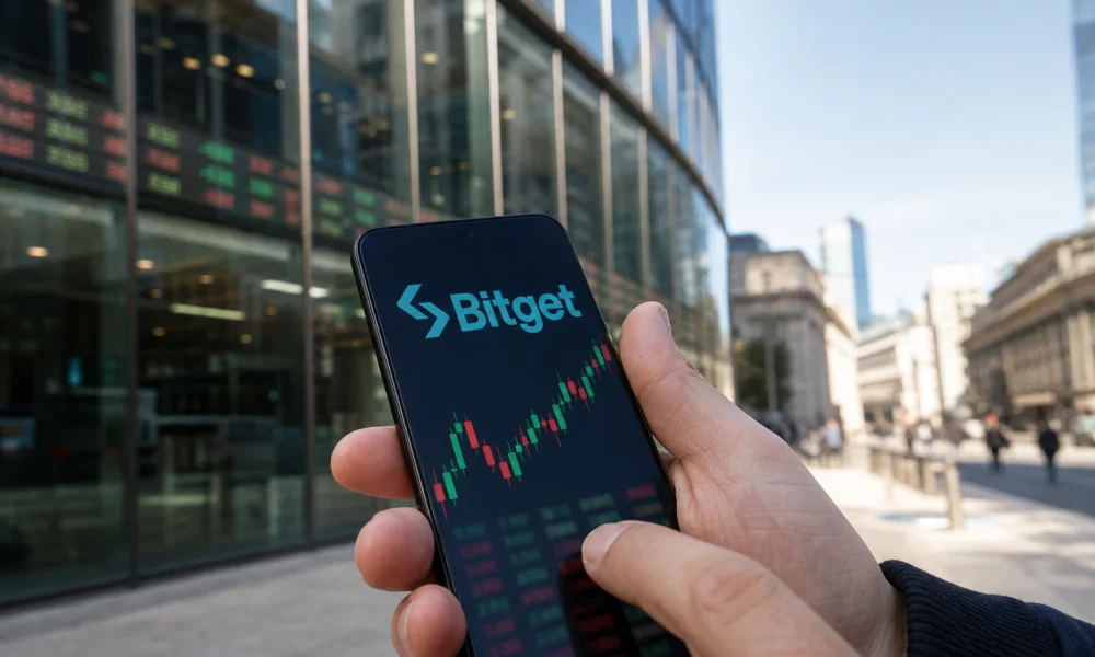 Bitget TradFi perpetual trading volume overtakes crypto exchange rivals