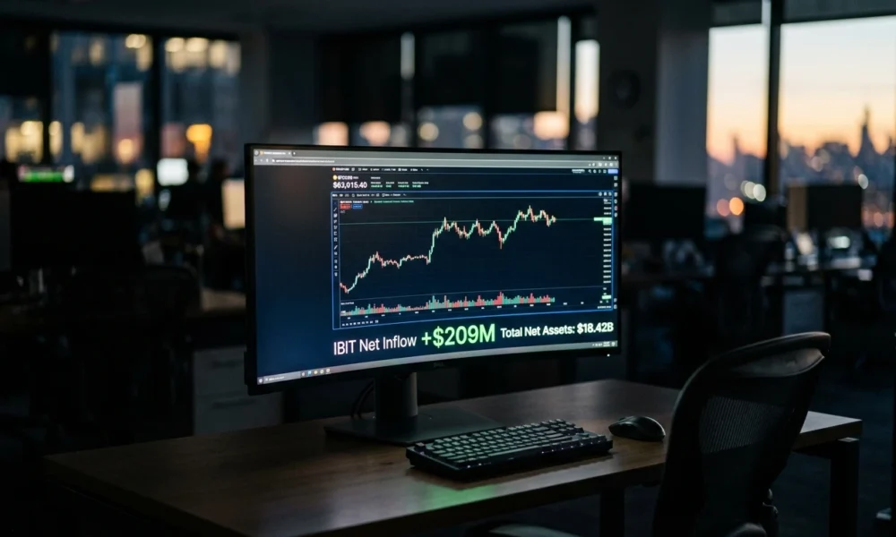 BlackRock Bitcoin ETF inflow reversal after weeks of outflows