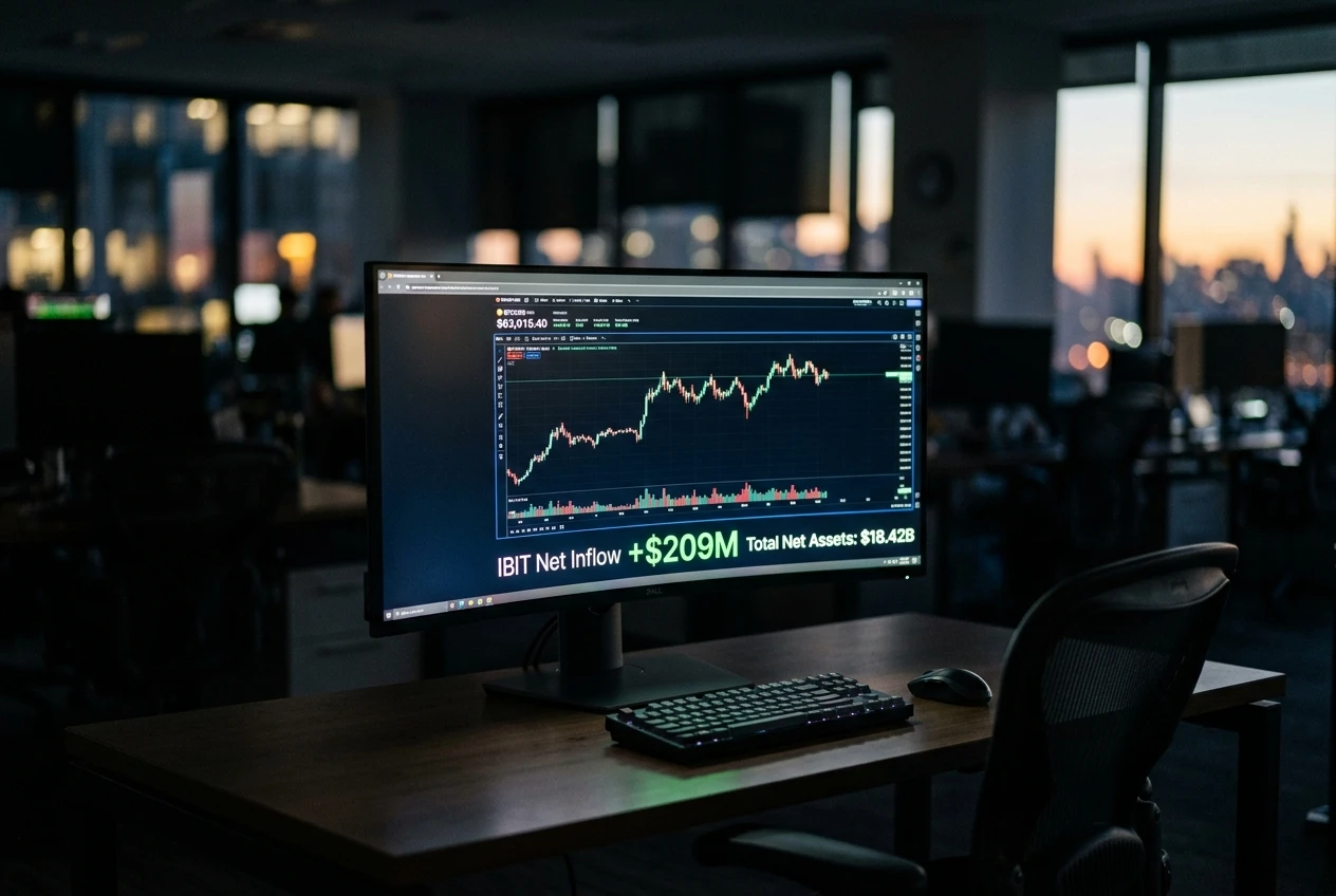 BlackRock Bitcoin ETF inflow reversal after weeks of outflows