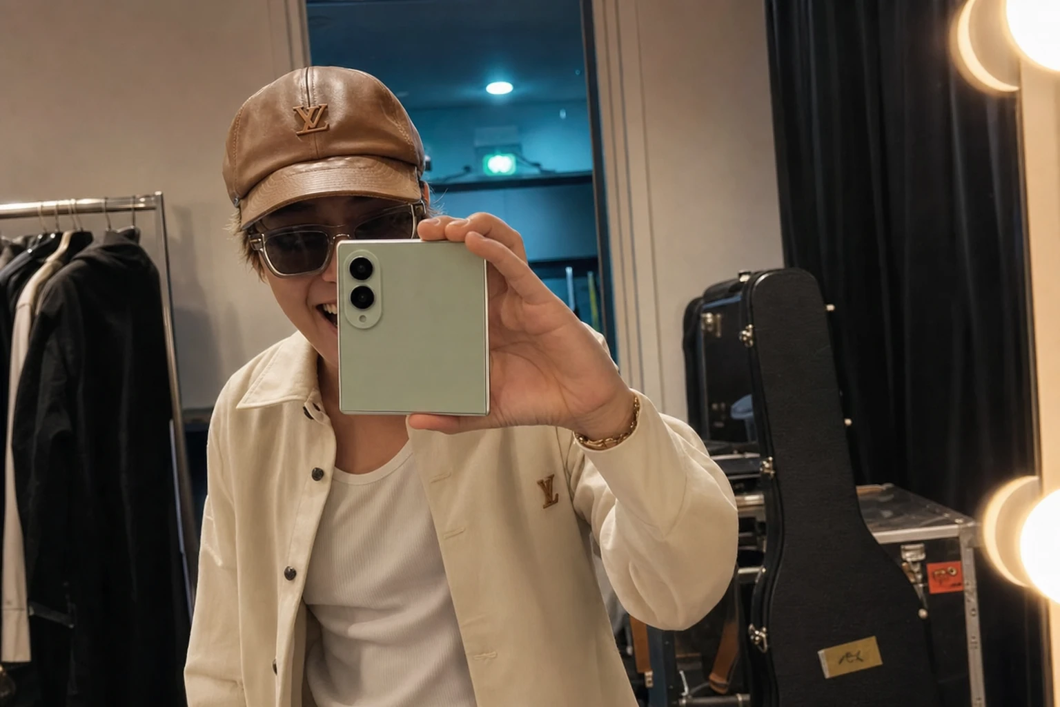 BTS J-Hope Galaxy Z Fold 8 Instagram leak before Unpacked