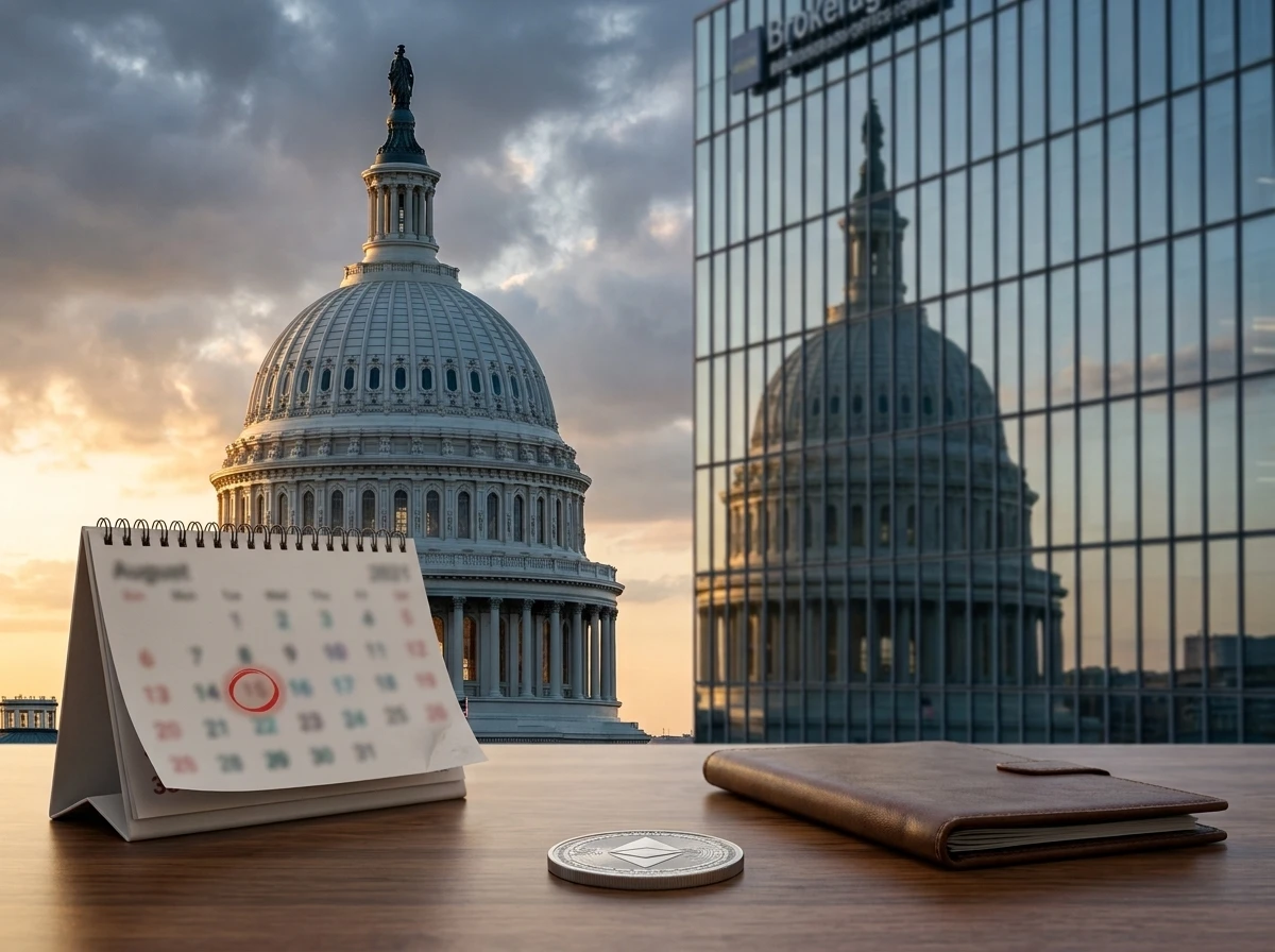 Charles Schwab CLARITY Act crypto bill Senate August deadline support
