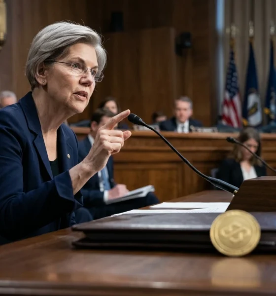 Coinbase executive Faryar Shirzad clashes with Senator Elizabeth Warren over CLARITY Act